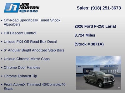 2026 Ford F-250SD Lariat