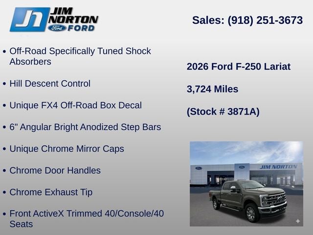 2026 Ford F-250SD Lariat