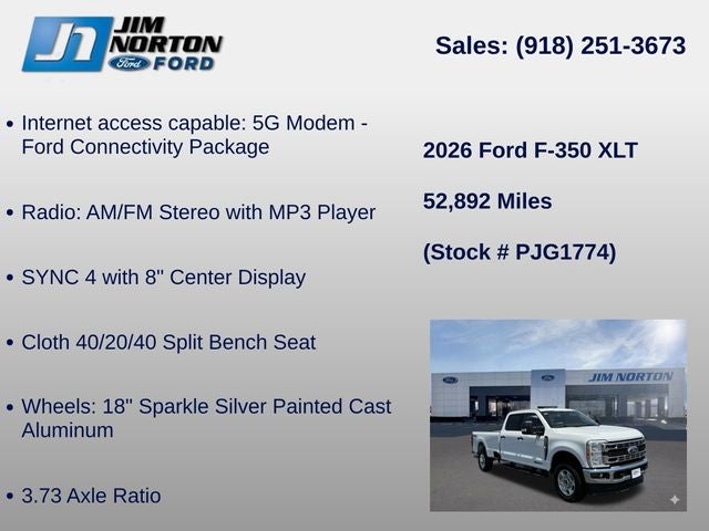 2026 Ford F-350SD XLT