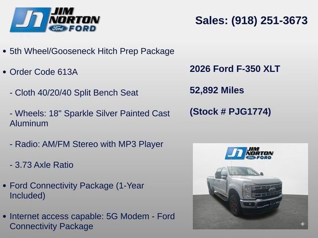 2026 Ford F-350SD XLT