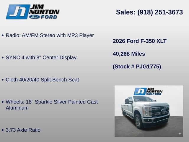 2026 Ford F-350SD XLT