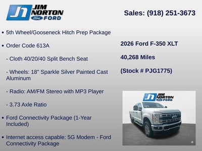 2026 Ford F-350SD XLT