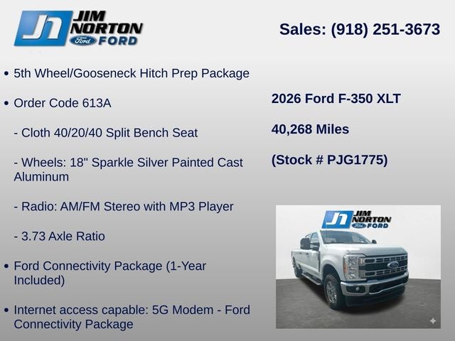 2026 Ford F-350SD XLT