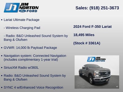2024 Ford F-350SD Lariat