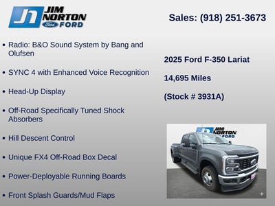 2025 Ford F-350SD Lariat DRW