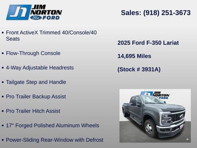 2025 Ford F-350SD Lariat DRW