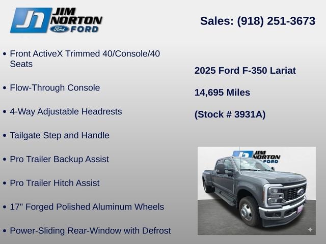 2025 Ford F-350SD Lariat DRW