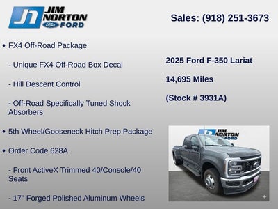 2025 Ford F-350SD Lariat DRW
