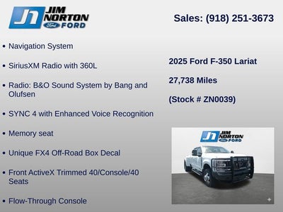 2025 Ford F-350SD Lariat
