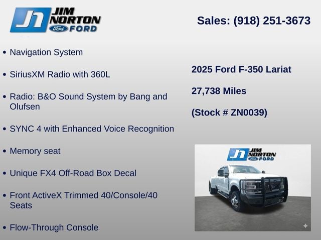 2025 Ford F-350SD Lariat