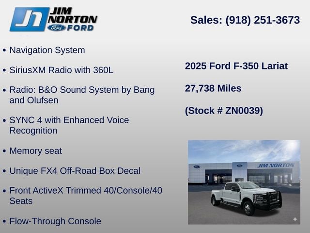 2025 Ford F-350SD Lariat