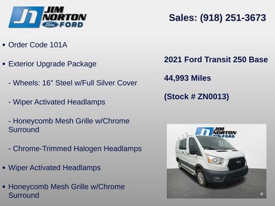2021 Ford Transit-250 Base