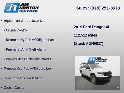 2019 Ford Ranger XL
