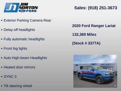 2020 Ford Ranger Lariat