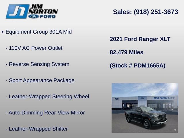2021 Ford Ranger XLT