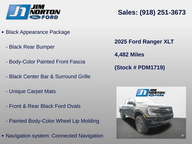 2025 Ford Ranger XLT
