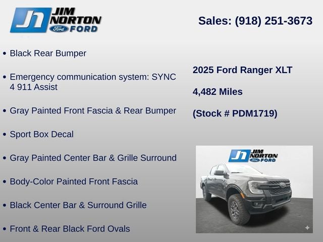 2025 Ford Ranger XLT