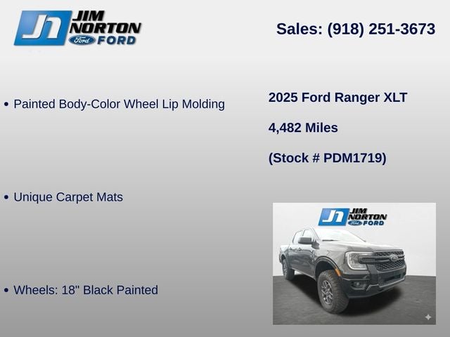 2025 Ford Ranger XLT