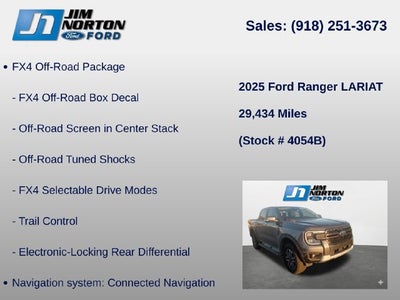 2025 Ford Ranger Lariat