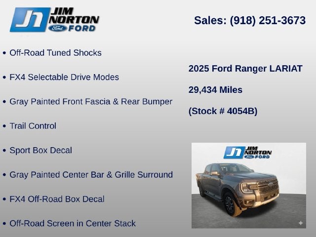 2025 Ford Ranger Lariat
