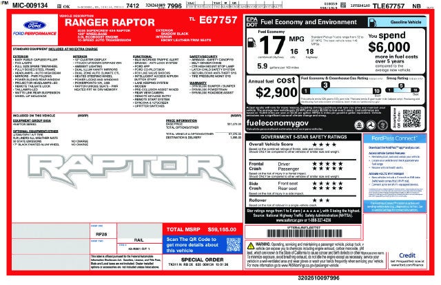2026 Ford Ranger Raptor