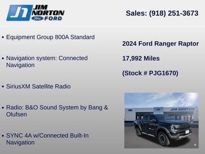 2024 Ford Ranger Raptor