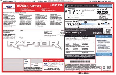2024 Ford Ranger Raptor