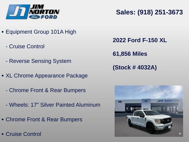 2022 Ford F-150 XL