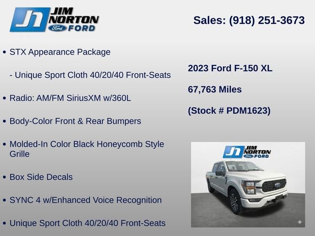 2023 Ford F-150 XL STX Appearance