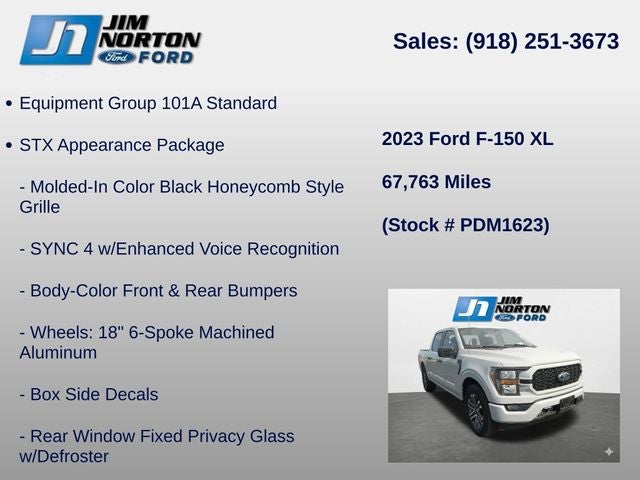 2023 Ford F-150 XL STX Appearance