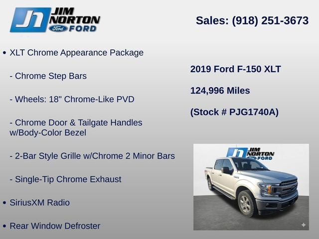 2019 Ford F-150 XLT