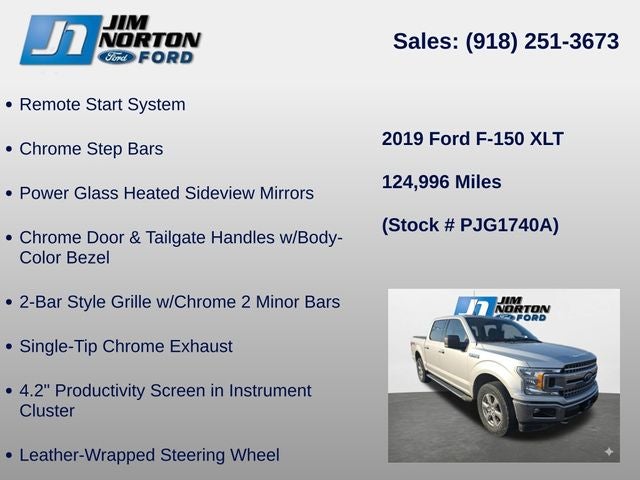 2019 Ford F-150 XLT