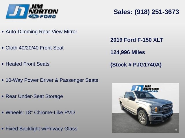 2019 Ford F-150 XLT