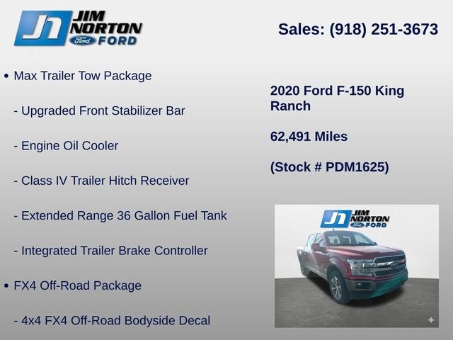 2020 Ford F-150 King Ranch