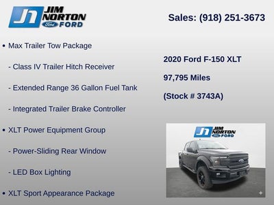 2020 Ford F-150 XLT