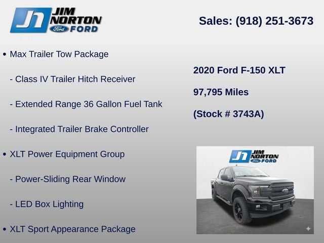 2020 Ford F-150 XLT