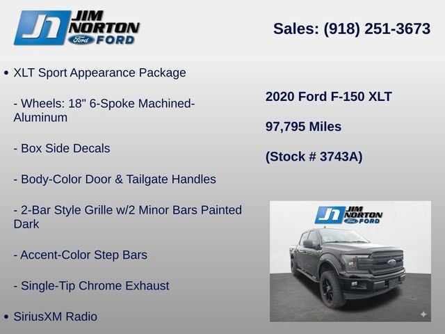 2020 Ford F-150 XLT