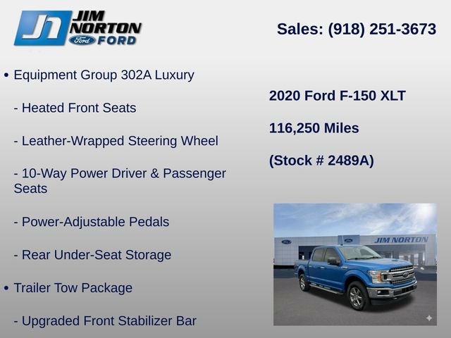 2020 Ford F-150 XLT