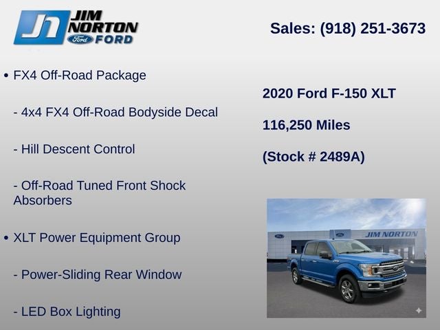 2020 Ford F-150 XLT