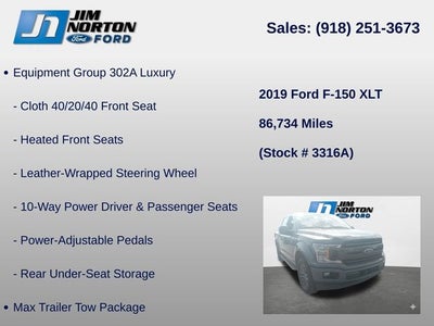 2019 Ford F-150 XLT