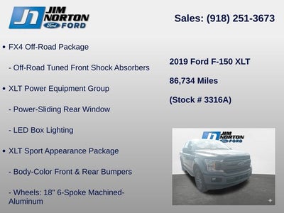 2019 Ford F-150 XLT