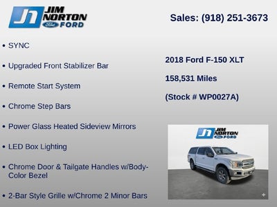 2018 Ford F-150 XLT