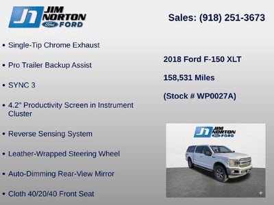 2018 Ford F-150 XLT