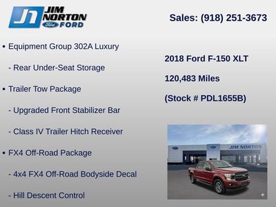 2018 Ford F-150 XLT