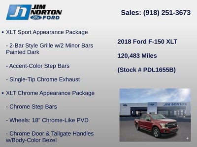 2018 Ford F-150 XLT