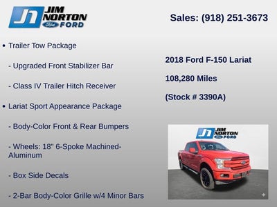 2018 Ford F-150 Lariat