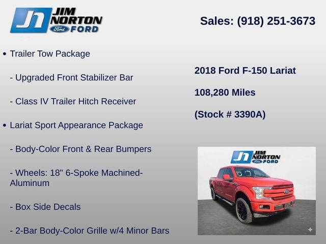 2018 Ford F-150 Lariat