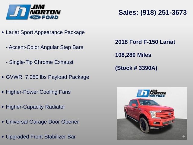 2018 Ford F-150 Lariat