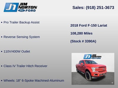 2018 Ford F-150 Lariat