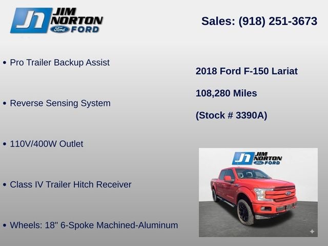 2018 Ford F-150 Lariat